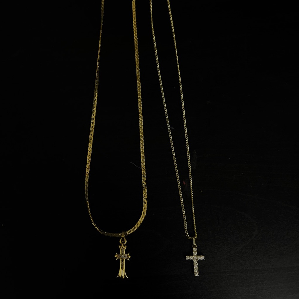 Evry Jewels Cross Necklaces